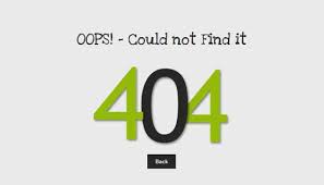 28 Free Html 404 Error Page Website Template Freshdesignweb