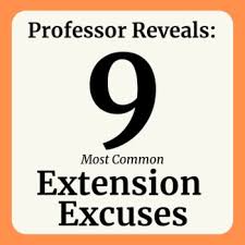 If you're looking for excuses to get out of work, make sure you have a legitimate one or you can risk your job. 31 Best Assignment Extension Excuses 2021