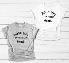 Free Gildan 64000 Unisex Sport Grey White T Shirt Mockup Psd In 2020 Shirt Mockup Free Packaging Mockup Mockup Free Psd