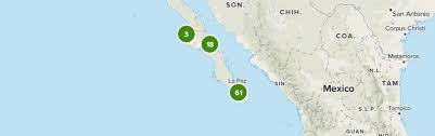44 380 square miles (71 430 square km), 3.7% of the national territory. Baja California Sur Mexiko Beliebte Routen Alltrails