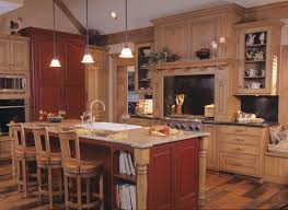 Maybe you would like to learn more about one of these? Rustic Kitchen With Red And Tan Wood Color Scheme By Drury Design Home Stratosphere