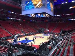 Little Caesars Arena Section 126 Detroit Pistons