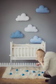 Décoration murale enfant idées pour décorer les murs de la chambre de votre enfant voici une sélection soignée d articles de décoration enfant et bébé faite auprès de créateurs et de. Apporter De La Magie Dans La Chambre Via La Decoration Murale Nuage