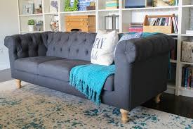 Buy now for free shipping across the united states alongside sofamania's. The Perfect Inexpensive Gray Tufted Sofa Lovely Etc