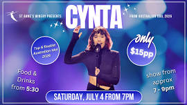 Australian Idol’s ‘CYNTA’ Live Performance @ Myrniong