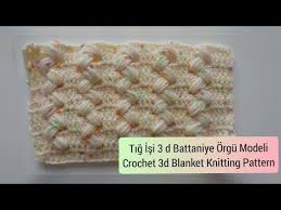 Cok Kolaytig Isi 3d Bebek Battaniye Modeli Orgu Tigisi Battaniye Youtube 2020 Tig Isleri Orgu Tig Isi Orguler