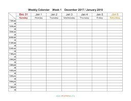 Work Week Calendar 2018 Geocvc Co Weekly Calendar Template Work Week Calendar Daily Planner Template