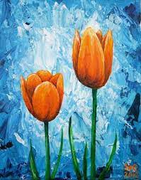 New Flowers Tulips Painting Ideas Tulip Painting Flower Painting Art
