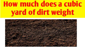 We did not find results for: How Much Does A Cubic Yard Of Dirt Weight Civil Sir