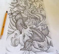 Koi Full Sleeve Commission By Josephblacktattoos On Deviantart Half Sleeve Tattoo Half Sleeve Tattoos Drawings Sleeve Tattoos
