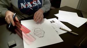 Now we are going to get our ellipse tool and draw a circle like so. Learn How To Draw Artemis Nasa
