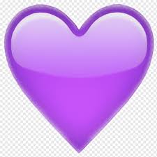 Wallpaper emoji iphone love banyak. Heart Sticker Love Heart Purple Cactus Cartoon Png Pngwing