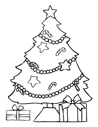 Arbol De Navidad Para Colorear Y Recortar