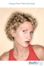 Spiral perms are luscious and tight perms throughout the hair length. Fixing A Perm That Is Too Curly Thriftyfun
