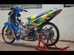 Foto modifikasi suzuki satria fu 150 kontes terbaru. Motor Trend Modifikasi Video Modifikasi Motor Suzuki Satria 2 Tak Airbrush Terbaru Youtube
