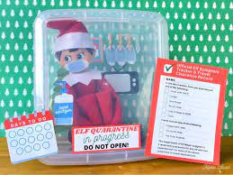 With the elf on the shelf quarantined, he or she must stay enclosed for 14 days! Elf On The Shelf Self Quarantine Printable Kit Mama Cheaps