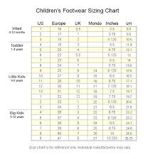 youth ski boot size chart mm best picture of chart