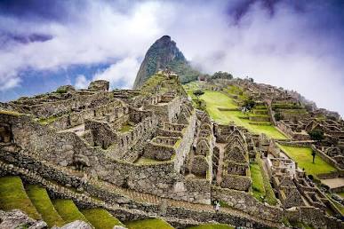 Machu Picchu's high-altitude structural engineering, AI generated