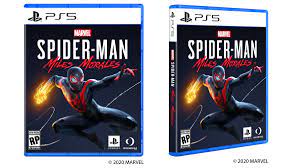 Sony Reveals Ps5 Game Box Design With Spider Man Miles Morales Art Technology News