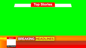Now lower thirds are easier than ever. Download Breaking Headlines Free Adobe Premier Template Png Images And Green Screen Videos Mtc Tutorials Greenscreen Png Images Green Screen Images