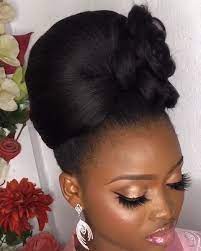 Wedding Video Afro Wedding Hairstyles Bridal Hair Inspiration Black Hair Updo Hairstyles