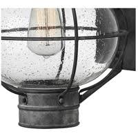 Maybe you would like to learn more about one of these? Hinkley 2204dz Cape Cod 1 Light 23 Inch Aged Zinc Outdoor Wall Lantern Medium