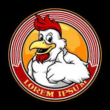 تصميم التميمة الدجاج طعام أحمر تعويذة Png والمتجهات للتحميل مجانا In 2021 Mascot Design Line Art Design Farm Logo