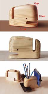 Wooden Whale Desk Organizer Pen Holder Smartphone Holder Wooden Whale Wood Toys Wood Diy