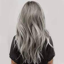 #2 schwarzkopf live intense colour urban metallics, dusty silver. 100 Ml Unisex Hair Colour Smoky Grey Hair Dye Colour Cream Punk Style Light Grey Silver Permanent Amazon De Beauty