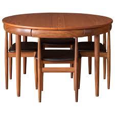 vintage danish hans olsen teak round