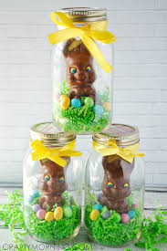 Wrap your little bunny in this adorable towel to make easter bathtime more fun—it's perfect for bringing to the pool or the beach. Mason Jar Chocolate Easter Bunny Gifts Crafty Morning