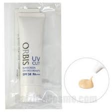 Orbis Uv Cut Sunscreen On Face Beauty Spf34 Pa Discontinued
