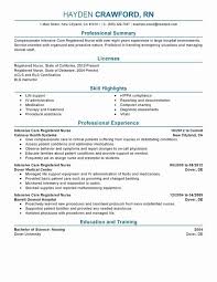 10 Sample Nurse Resume With Job Description Free Templates