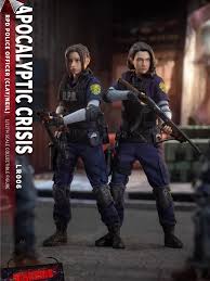BROTOYS LR006 1/12 Jill Clair Cool Girl Action Figure Resident Evil Game  Apocalyptic Crisis 6" Full Set Female Soldier Model
