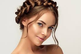 We go crazy over chic wedding hairstyles for long hair, especially half up half down hairstyles. 7 Quick And Easy Braided Hairstyles Tony Shamas Hair Salon Laser