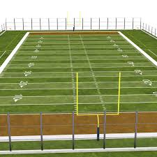 Football field or football pitch may refer to the playing areas of several codes of football: 3d Field American Football Turbosquid 1589930
