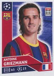 Antoine griezmann has confirmed that he wants to end his career in america after his contract with barcelona expires. Bar018 Antoine Griezmann Fc Barcelona Champions League Stickers 2020 2021 Football Cards Direct