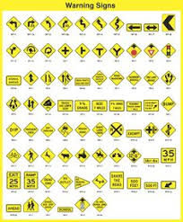 North Carolina Dmv Road Sign Chart Best Picture Of Chart