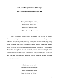 Masjid sultan iskandar, bandar dato' onn, johor menjadi masjid pertama di negara ini yang diisytihar sebagai masjid pelancongan. Artikel Johor Sebagai Destinasi Pelancongan Flip Ebook Pages 1 5 Anyflip Anyflip