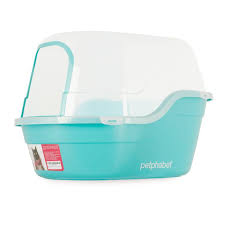 Petphabet Jumbo Hooded Cat Litter Box Holds Up To Two Small Cats Simultaneously Extra Large Automatic Cat Litter Cat Litter Dog Litter Box