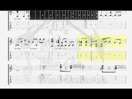 Dire Straits Love Over Gold Guitar Tab Youtube