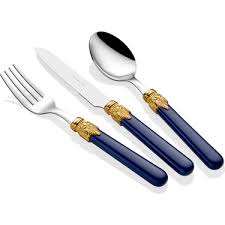 Çatal kaşık bıçak takımları modelleri, uygun fiyatlar, peşin fiyatına 9 taksit, peşin alışverişte %10 ekstra indirim seçenekleri ile jumbo bulabilirsiniz. Rivadossi Classic Ring Lacivert 24 Parca Catal Bicak Takimi Fiyati