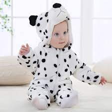 Baby Boy Girl Dog Onesie Costume Pajamas