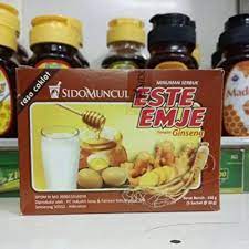 Amazon.com : Sido Muncul Este Emje Herbal Drink - Coklat, 1 Pack (5 sachet  @30gr) : Grocery & Gourmet Food