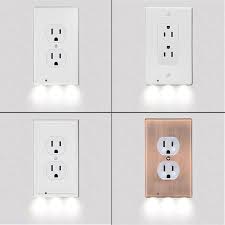 4 Pack Led Night Light Outlet Cover Assorted Styles Dailysale