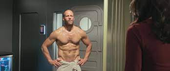 ausCAPS: Jason Statham shirtless in The Meg