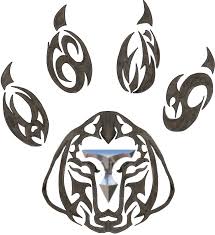 Pit bull tattoo designs are limitless, you can choose one of the existing or create definitely new by your own — it will definitely look meaningful. Download Download Tattoo Design Dog Danesharacmc Com Jpg Transparent Tribal Paw Print Full Size Png Image Pngkit