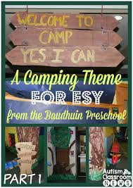 A Camping Theme For Esy From The Baudhuin Preschool Camp