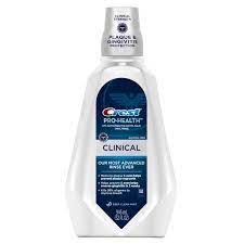 4.7 out of 5 stars based on 23 product ratings(23). Crest Clinical Mouthwash Alcohol Free Gingivitis Protection 32 Fl Oz Walmart Com Walmart Com