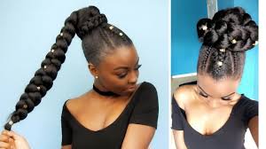 Side Pony Jumbo Braid Protective Style Onlyonejess Natural Hair Styles Long Hair Styles Braided Hairstyles
